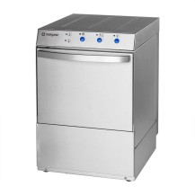 Zmywarko wyparzarka, uniwersalna, dozownik płynu myjącego, pompa wspomagająca płukanie, P 4.9/3.4 kW, U 230/400 V Stalgast 80151