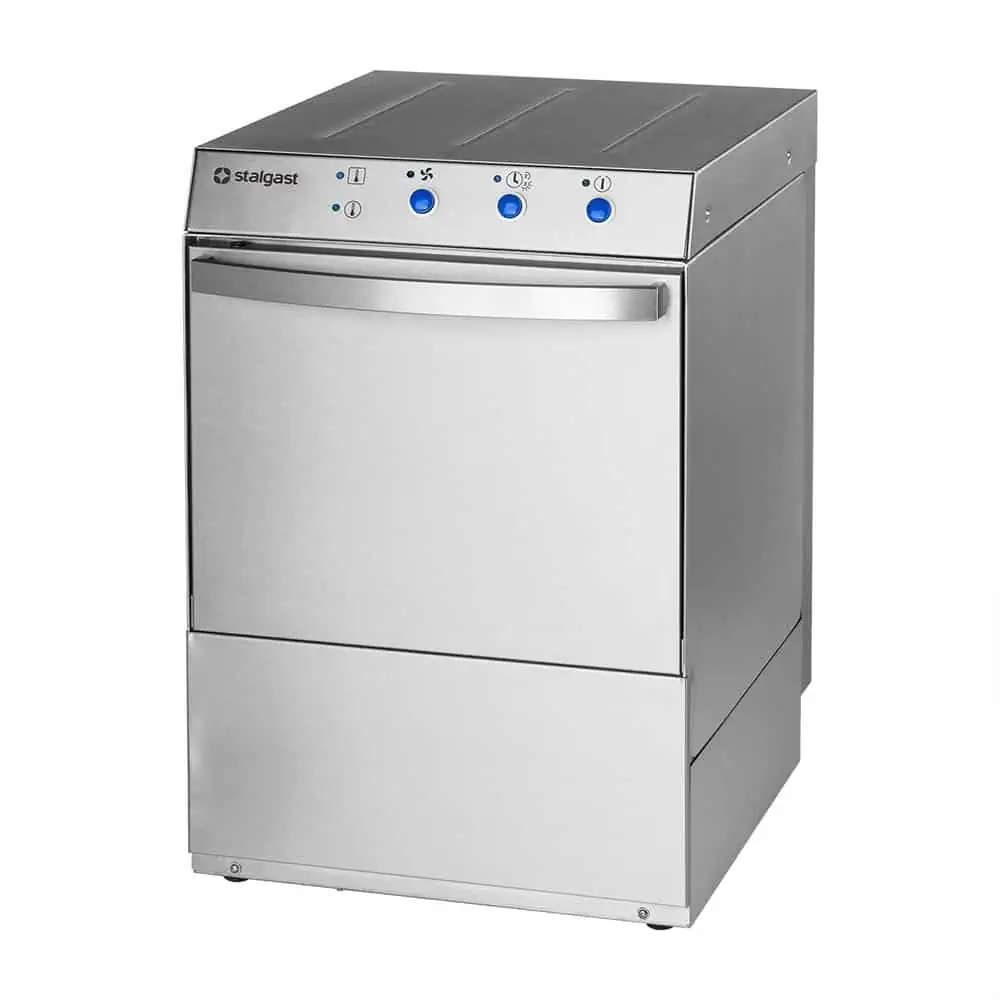 Zmywarko wyparzarka, uniwersalna, dozownik płynu myjącego, pompa zrzutowa, pompa wspomagająca płukanie, P 3.4/4.9 kW, U 230/400 