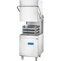 Zmywarko wyparzarka, kapturowa, dozownik płynu myjącego, P 10.8 kW, U 400 V, Stalgast 803021