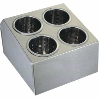 Pojemnik na sztućce - 4 częściowy Stalgast 815400