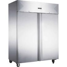 Szafa chłodnicza 2 drzwiowa ze stali nierdzewnej, GN 2/1, V 1300 l, Stalgast 830130