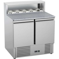 Stół chłodniczy 2 drzwiowy do pizzy, V 240 l, Stalgast 833029