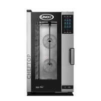 Piec konwekcyjno-parowy 10 x GN 1/1 ChefTop compact plus 18,5 kW UNOX XECC-1013-EPRM