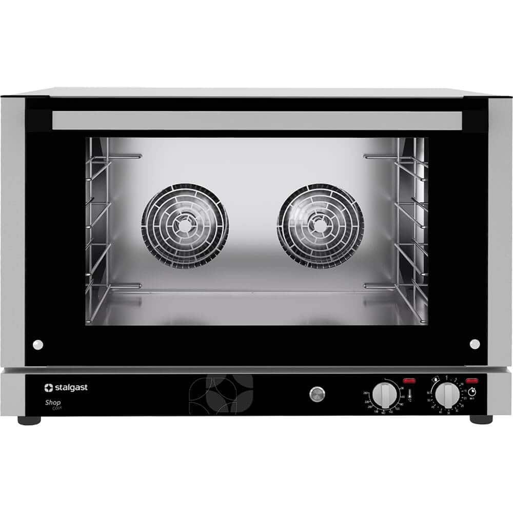 Piec konwekcyjny z nawilżaniem, STALGAST ShopCook, manualny, 4x600x400/4xGN 1/1, P 6.3 kW, Stalgast 912059