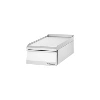 Stanowisko neutralne, nastawne, z szufladą, 400 mm Stalgast 9700210