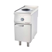 Wok indukcyjny, P 5kW, 400x700x850 Stalgast 9704005