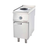 Wok indukcyjny, P 5kW, 400x700x850 Stalgast 9704005