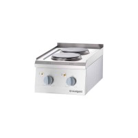 Kuchnia elektryczna, 2-polowa, nastawna, 5.2 kW, 400x700x250 Stalgast 9705000