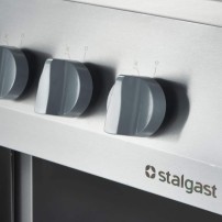 Kuchnia gazowa 6 palnikowa ECO z piekarnikiem elektrycznym, P 25.5+6.5 kW, U G20 Stalgast 9714310