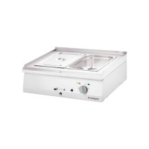 Bemar elektryczny, 2 x GN1/1, 800x700x250, 1.6 kW Stalgast 9721000