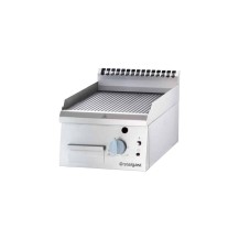 Płyta grillowa gazowa, ryflowana, 6.5 kW, G30, 400x700x250 Stalgast 9730230