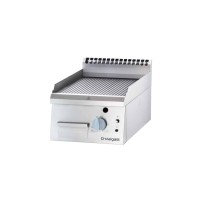 Płyta grillowa gazowa, ryflowana, 6.5 kW, G30, 400x700x250 Stalgast 9730230
