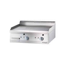 Płyta grillowa gazowa, ryflowana, 13 kW, G30, 800x700x250 Stalgast 9731230