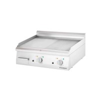 Płyta grillowa elektryczna, gładko-ryflowana, 8.1 kW, 800x700x250 Stalgast 9731300