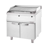 Grill lawowy gazowy, ruszt V, 13 kW, G20 Stalgast 9733010