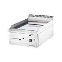 Płyta grillowa gazowa, gładka, 6.5 kW, G30, chrom Stalgast 9736130