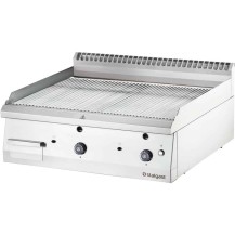 Płyta grillowa gazowa, ryflowana, 13 kW, G30, chrom Stalgast 9737230
