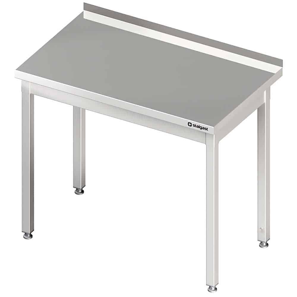Stół przyścienny bez półki 1200x600x850 mm spawany Stalgast 980016120S