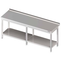 Stół przyścienny z półką 2000x700x850 mm spawany Stalgast 980057200