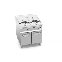 Frytownica elektryczna 2x22L 2-komorowa 800x900x900 Bertos SE9F22-8MS