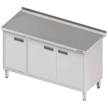 Stół przyścienny z drzwiami skrzydłowymi 1500x700x850 mm Stalgast 980167150