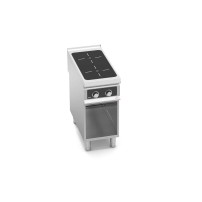 Kuchnia indukcyjna 2 polowa B-FLEX 400x900x900 Bertos SE9P2M/IND-BF