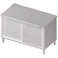 Stół centralny,przelotowy z drzwiami suwanymi 1300x700x850 mm Stalgast 980197130