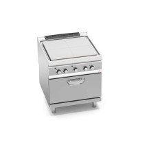 Płyta elektryczna Solid Top z piekarnikiem konwekcyjnym 800x900x900 Bertos SE9TP+FE2