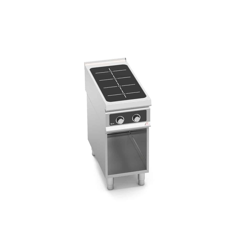 Kuchnia indukcyjna 2 polowa HIGH-POWER B-FLEX 400x900x900 Bertos SE9TP2M/IND-BF