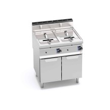 Frytownica gazowa 2x10L 2-komorowa 800x700x850 Bertos GL10+10M
