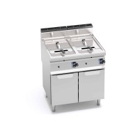 Frytownica gazowa 2x10L 2-komorowa 800x700x850 Bertos GL10+10M