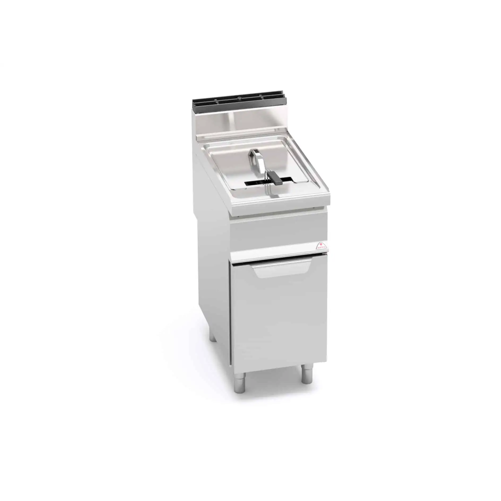 Frytownica gazowa 20L 1-komorowa 400x700x850 Bertos GL20M