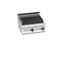 Grill lawowy 800mm Bertos PLG80B/G