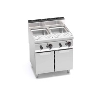 Makaroniarka gazowa 2x30L 2-komorowa 800x700x850 Bertos CPG80E