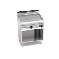 Płyta gazowa ryflowana 800x700x850 Bertos G7FR8M-2
