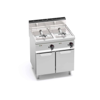Frytownica elektryczna 2x10L 2-komorowa 800x700x850 Bertos E7F10-8M
