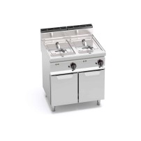 Frytownica elektryczna 2x10L 2-komorowa 800x700x850 Bertos E7F10-8MS