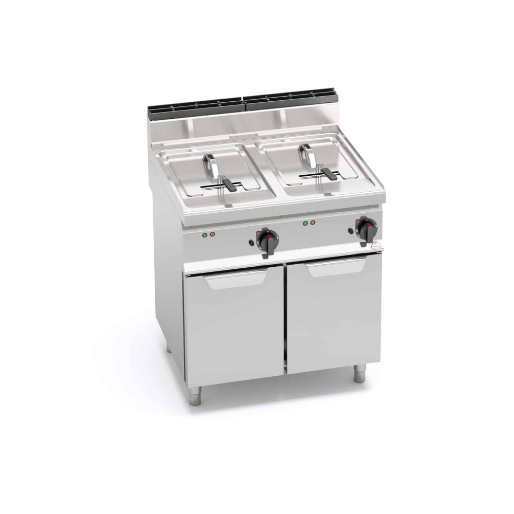 Frytownica elektryczna 2x10L 2-komorowa 800x700x850 Bertos E7F10-8MS