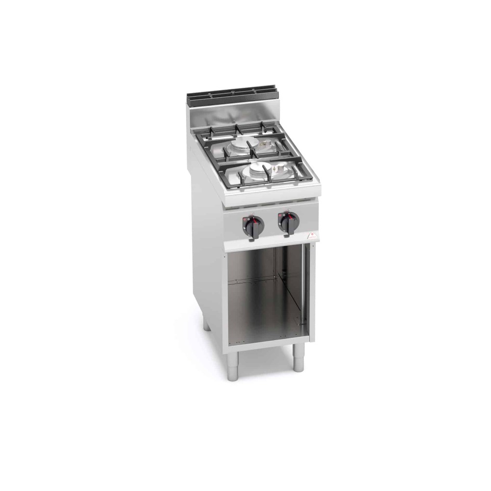 Kuchnia gazowa 2 palnikowa ECO-POWER 400x700x850 Bertos G7F2MPW