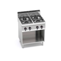 Kuchnia gazowa 4 palnikowa MAX-POWER 800x700x850 Bertos G7F4MP