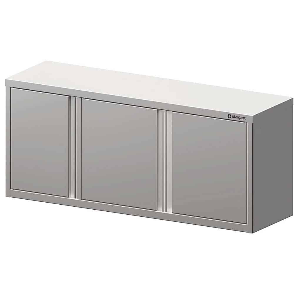 Szafka wisząca,troje drzwi skrzydłowych 1500x300x600 mm Stalgast 981713150