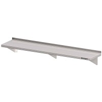 Półka wisząca na konsolach 1600x300x170 mm Stalgast 981743160