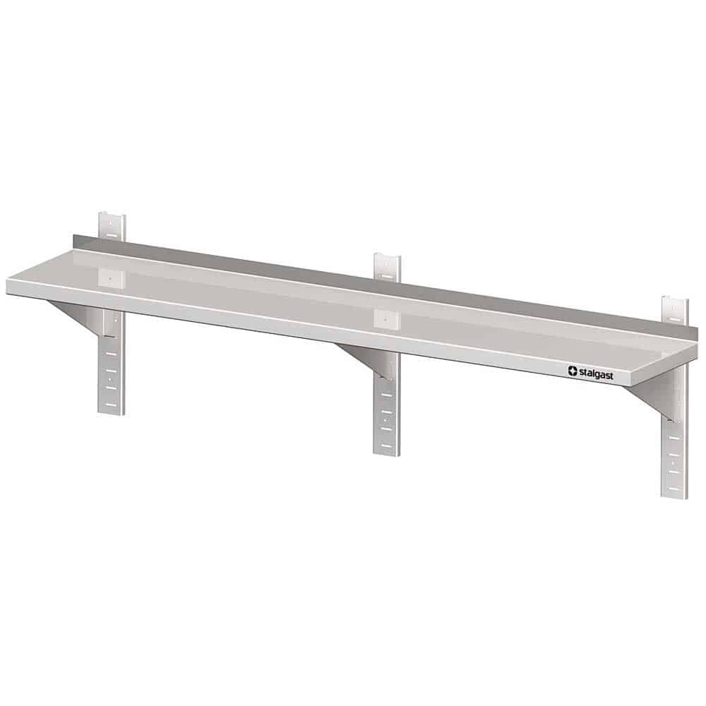 Półka wisząca, przestawna,pojedyncza 1500x400x400 mm Stalgast 981764150