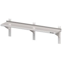 Półka wisząca, przestawna,pojedyncza 1500x400x400 mm Stalgast 981764150