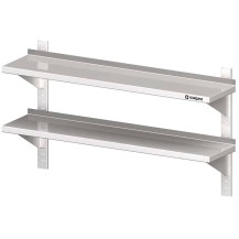Półka wisząca, przestawna,podwójna 1100x300x660 mm Stalgast 981773110