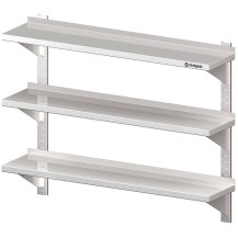 Półka wisząca, przestawna,potrójna 1200x300x930 mm Stalgast 981793120