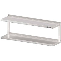 Półka wisząca podwójna 900x400x390 mm Stalgast 981834090