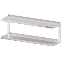Półka wisząca podwójna 1000x400x390 mm Stalgast 981834100