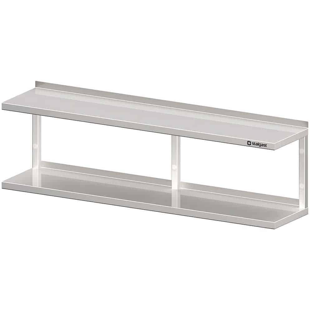 Półka wisząca podwójna 1600x400x390 mm Stalgast 981844160