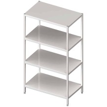Regał magazynowy,półki pełne 800x700x1800 spawany Stalgast 981857080S